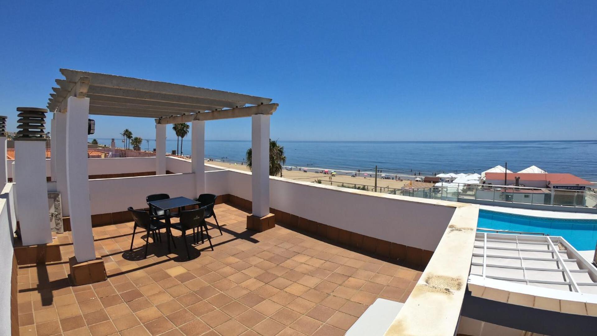 Islantilla Primera Linea De Playa, Piscina, Parking Ngoại thất bức ảnh